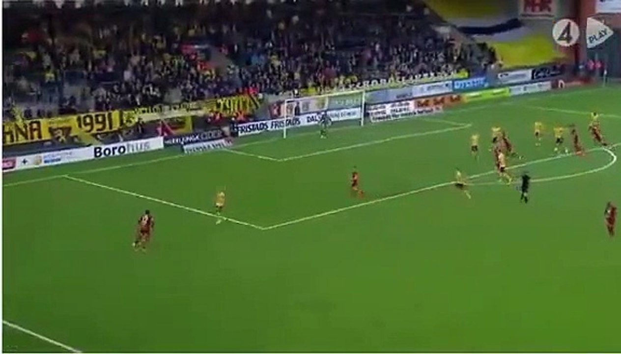 Elfsborg 2:2 Ostersunds	 (Swedish Allsvenskan. 2 May 2017)