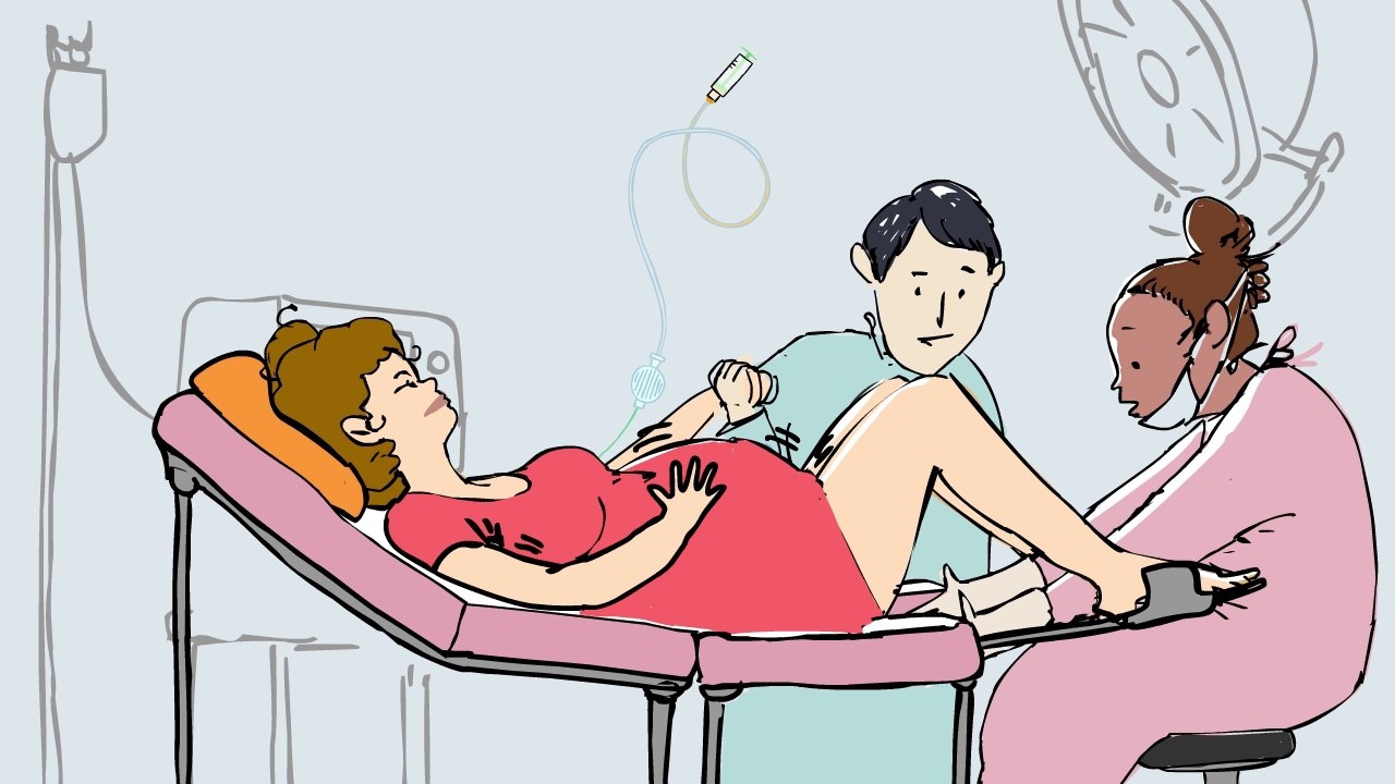 L'accouchement étape par étape