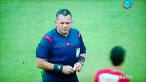 Referee Tries To Prevent Minute Of Silence But Players Did Not Move!!