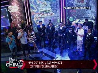 Grupo America en La Banda del Chino