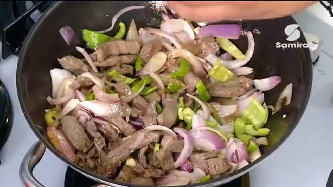 سفاري : شاورما كبدة | كفتة سردين | مقلوبة أناناس Samira TV