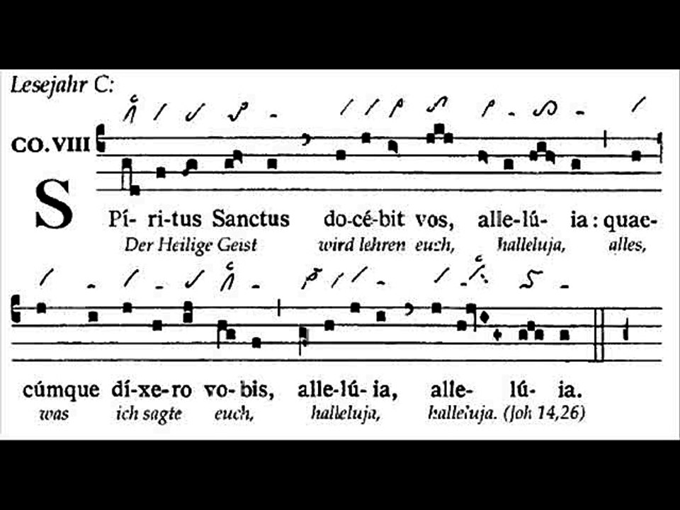 Communio Spiritus Sanctus, Dominica VI paschae (6 TP)