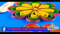 How to make crafts bright DIY paper flowers easily