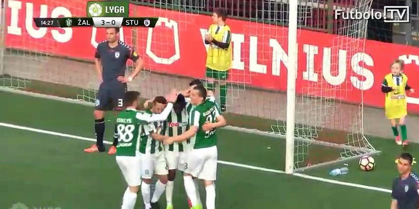 Komnen Andric Goal HD - Zalgiris 3-0 Stumbras 03.05.2017