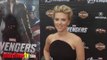 Robert Downey Jr., Scarlett Johansson, Chris Hemsworth THE AVENGERS World Premiere