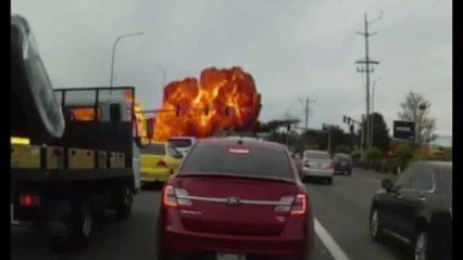 Horrible plane crash in Mukilteo Washington US