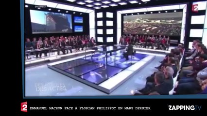 Emmanuel Macron : son débat tendu avec Florian Philippot en mars dernier (vidéo)