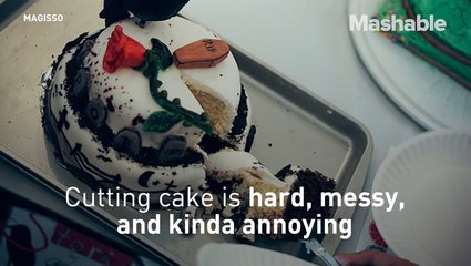 Get the perfect slice of cake every time with this kitchen tool