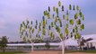 This nature-inspired wind turbine is shaped like a tree