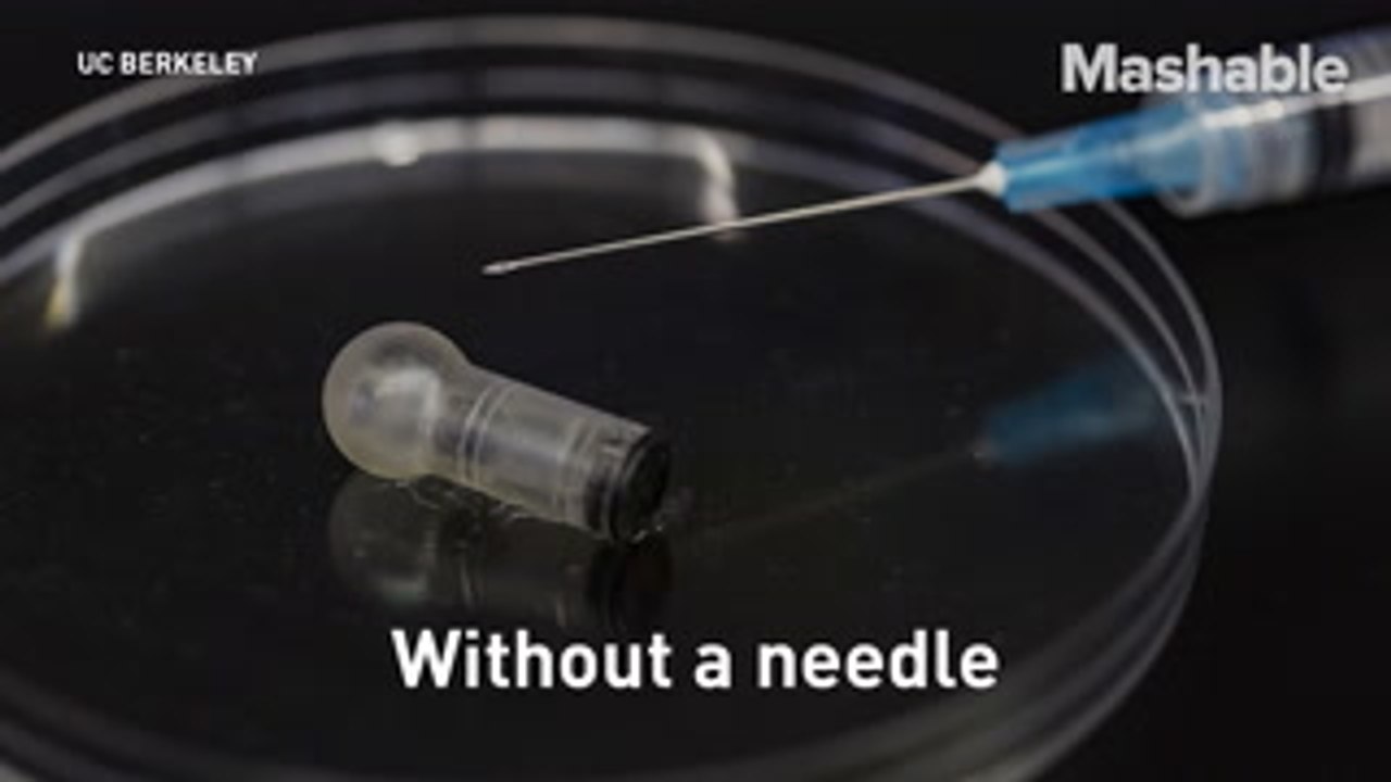 Forget needles, you can now jet-spray the vaccines in your mouth instead