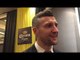 Carl Froch rips Ward if he retires boxing will not miss him says khan-brook should be 60-40