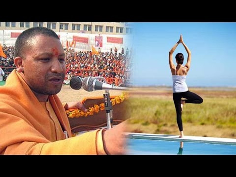 Those opposing Yoga & Surya Namaskar should jump into sea : Yogi Adityanath
