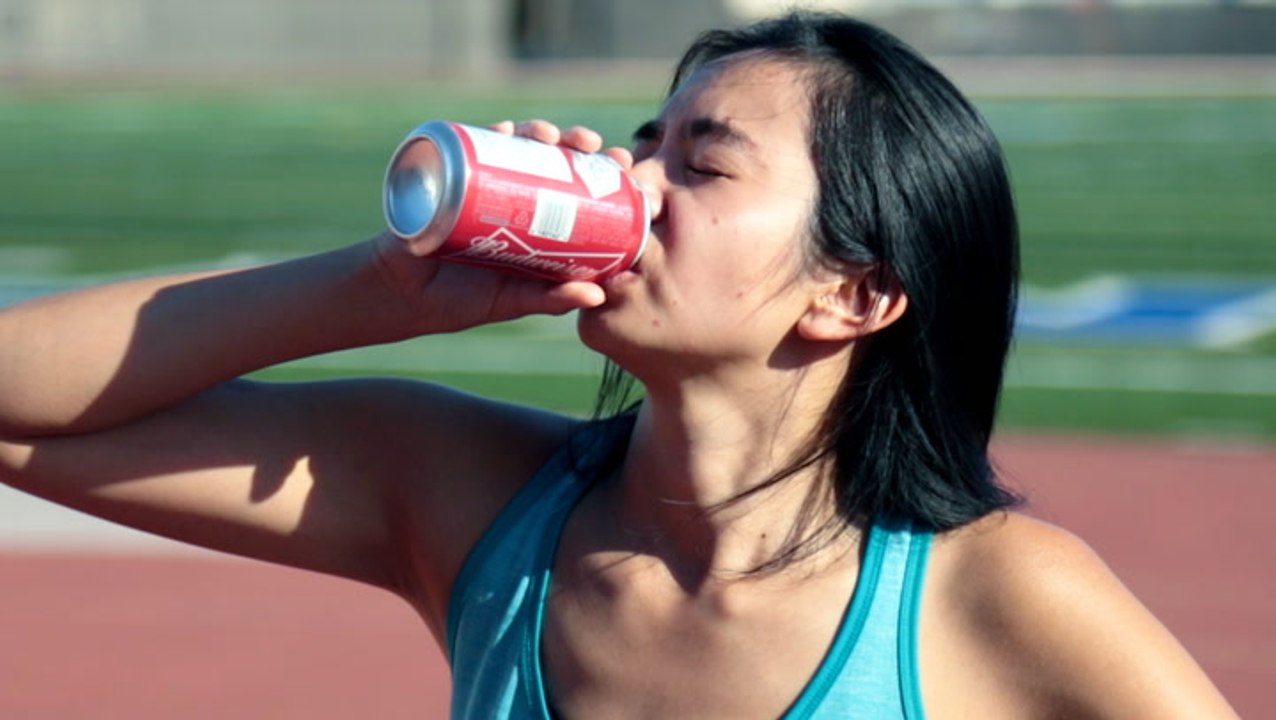 This is what happens when you run a Beer Mile