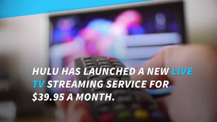 Hulu officially launches its live TV service at $39.99 per month