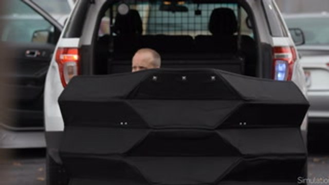 Researchers built an origami-inspired bulletproof shield to protect police officers