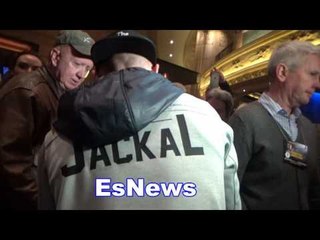 carl frampton and his troops take over the mgm EsNews Boxing