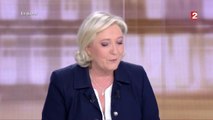 Présidentielle : Marine Le Pen attaque Emmanuel Macron dès le le début du débat