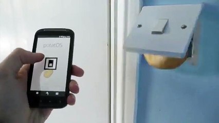Interrupteur à patates et frittes dans les mur !
