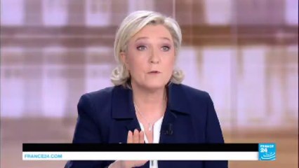 LE DÉBAT - Marine Le Pen : "Vous avez participé à un gouvernement qui a fait 35 miliards de taxes supplémentaires"