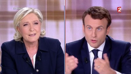 Présidentielle : "Ne jouez pas au professeur avec moi", lance Marine Le Pen à Emmanuel Macron