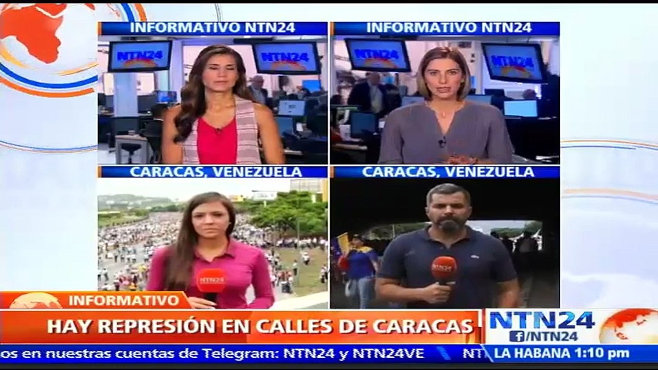 Avanza jornada de protestas contra convocatoria constituyente de Nicolás Maduro en Venezuela