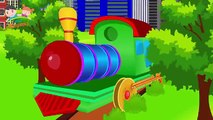 Phonics Sounds of Alphabets  The Train  ABC Song  Nursery Rhymes  kids songs