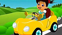 Driving in my car - Abc songs for children - nursery rhymes - Animation, cartoons  KIDS VIDEOS