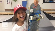 This 8-year-old girl's skating skills will blow your mind