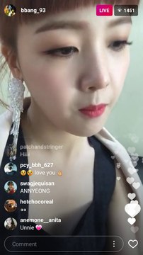170503 Girl's Day Minah's Instagram Live 걸스데이 민아 인스타 라이브