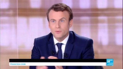 LE DÉBAT - E Macron : "Face à votre esprit de défaite, moi je porte l'esprit de conquête français"