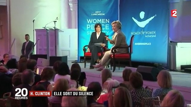 États-Unis : Hillary Clinton sort du silence