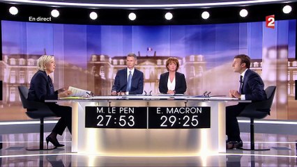 Présidentielle : Marine Le Pen accuse Emmanuel Macron de "complaisance pour le fondamentalisme islamique"