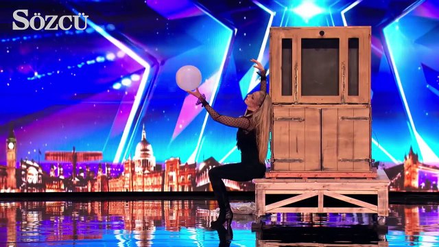 Yetenek yarışmasında performansıyla şaşkına çeviren kadın