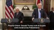 Trump croit en la paix entre Israël et les Palestiniens
