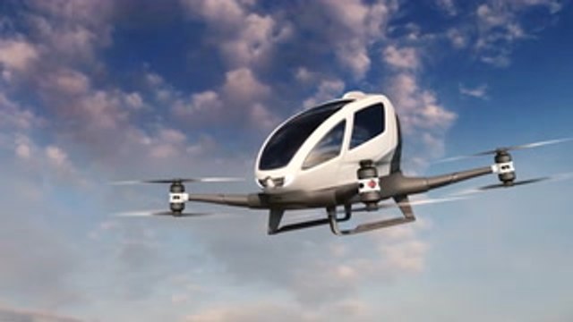 Forget taxis; Dubai wants to fly you around in passenger drones