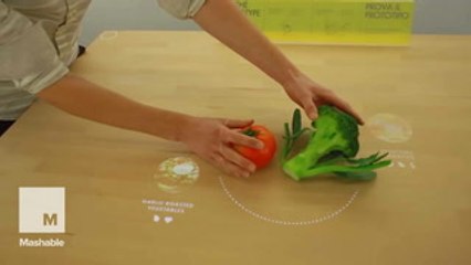 Ikea's futuristic kitchen table is the perfect cooking assistant