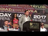 Oscar Dela Hoya final press conference for canelo chavez jr - EsNews Boxing