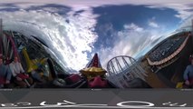 Steel Dragon VR 360 Worlds Longest Roller Coaster POV Onride Nagashina Spaland Japan #rollercoaster