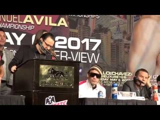 Lupe Valencia on how Chavez jr's camp was - EsNews Boxing