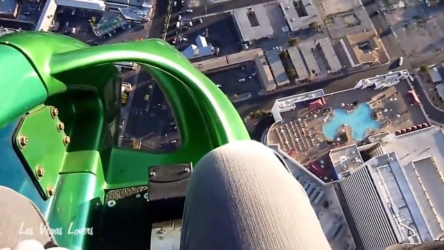 This Terrifying Roller Coaster Goes Off The Side Of A Building