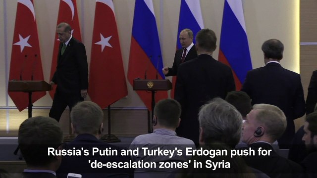 Russia, Turkey agree on Syria safe zones