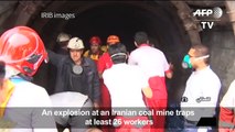 Blast traps at least 26 coal miners in Iran