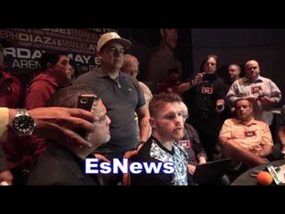 Canelo Asked Would He Like To Fight Chavez Sr and Going For The KO vs Chaevz Jr