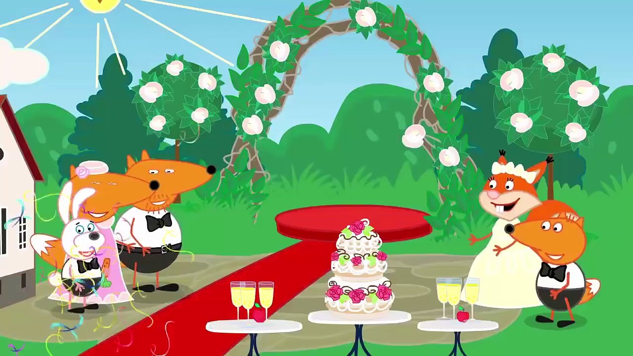 Fox Family Cartoon Funny And Nursery Rhymes, Animation For Kids 18