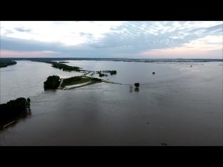 Levee Fails in Ste. Genevieve County, Missouri