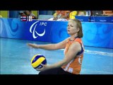 Women's Sitting Volleyball bronze medal match (2) - Beijing 2008Paralympic Games