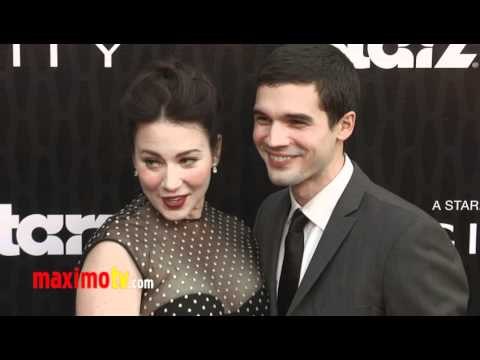 Lynn Collins and Steven Strait STARZ Magic City Los Angeles Premiere