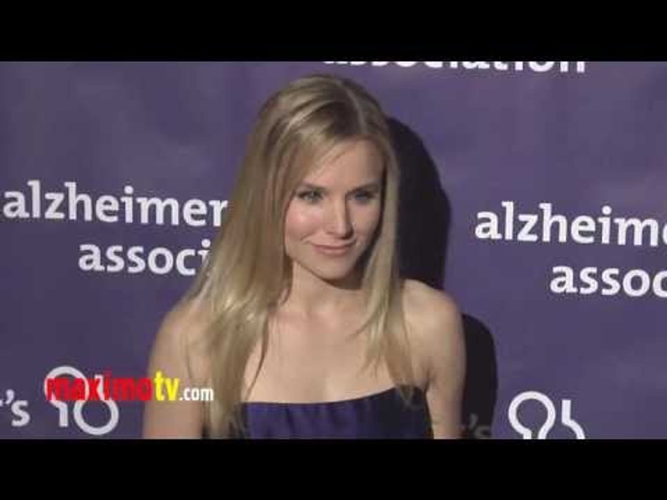 Kristen Bell at 20th Anniversary "A Night at Sardi's" Arrivals
