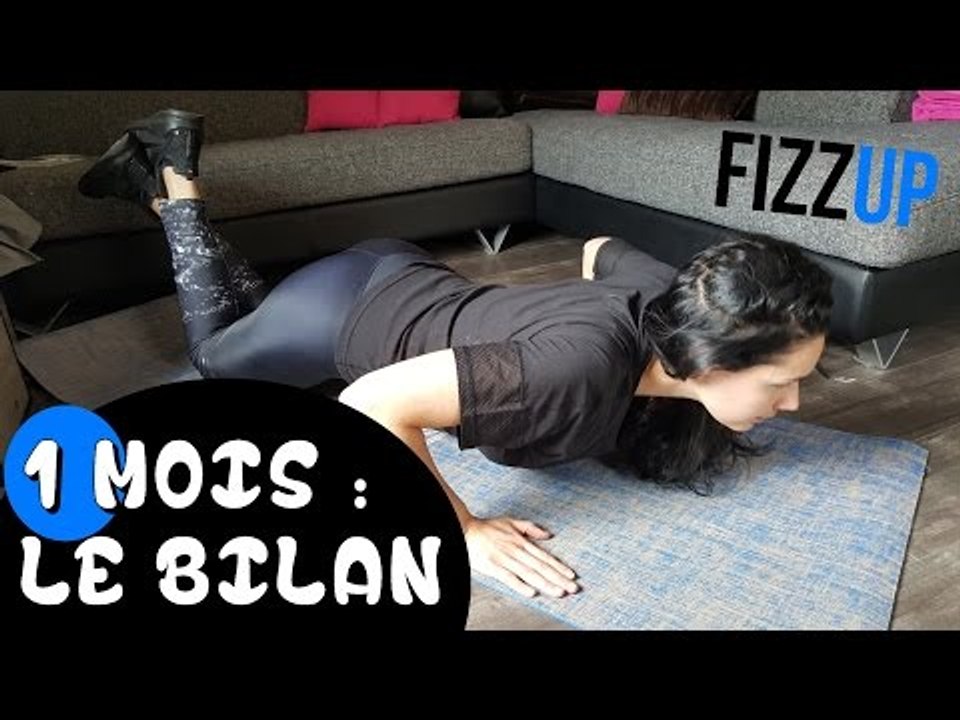 BILAN après UN MOIS d'utilisation de l'application FizzUp  AVANTAGES et INCONVÉNIENTS