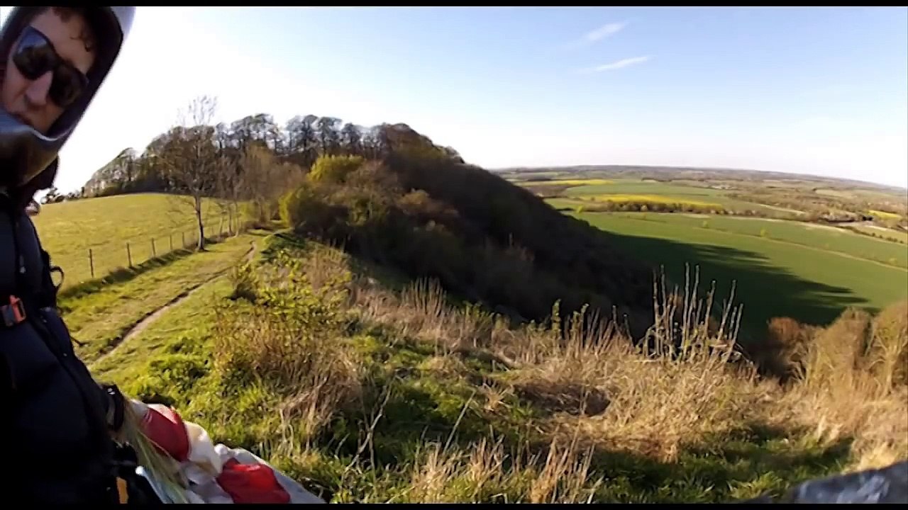 Summer Evening Paraglide